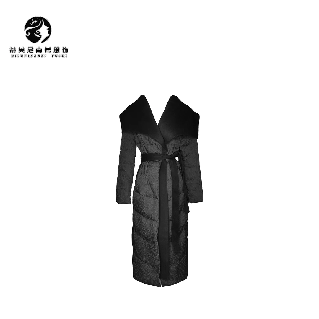 设计师气质高级冬季高奢显瘦大衣外套        X1153