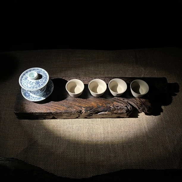 铁力木长条干泡台木作茶盘铁力木茶盘实木茶盘铁梨木原木风泡茶