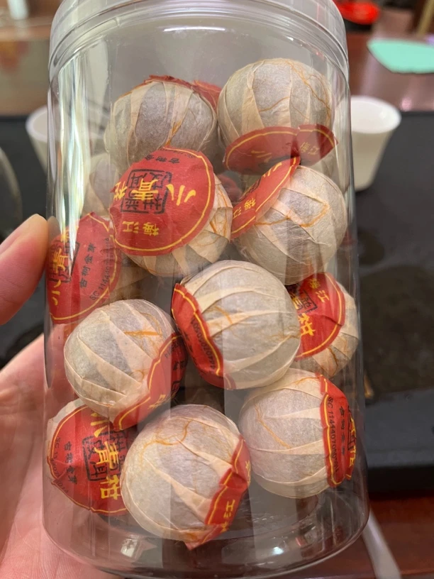 新会小青柑普洱茶陈皮柑普茶叶小青柑