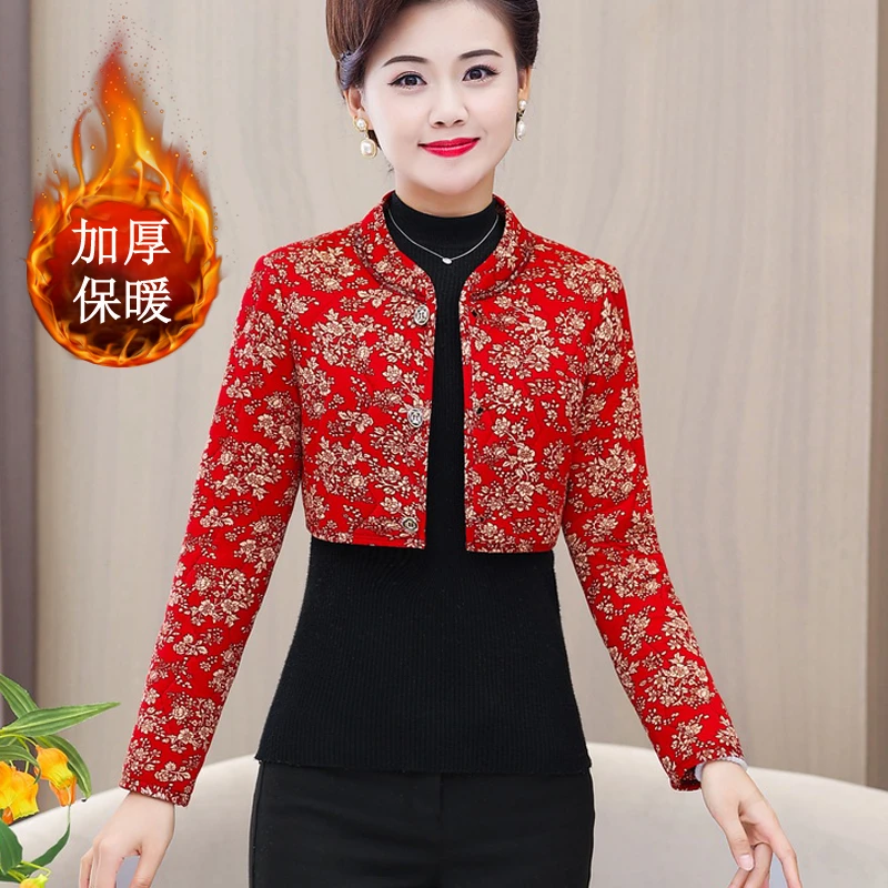 秋冬中老年女装长袖驼绒棉护肩膀加厚夹棉睡觉保暖坎肩妈妈装马甲
