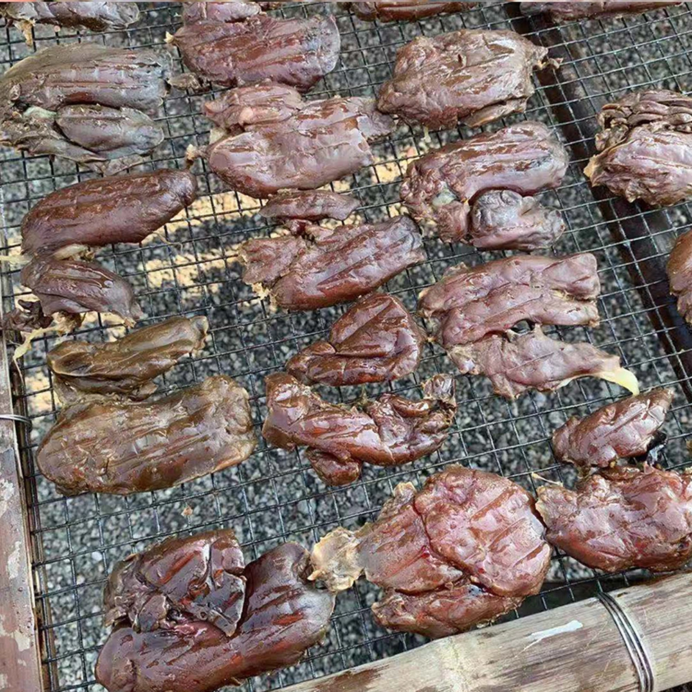 广式腊味东莞特产虎门正宗白沙特产油鸭腊味靓鸭腊鸭肝1000g包邮