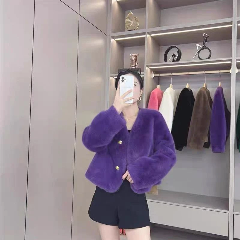 8802#春季新款外套，简约时尚百搭短款小香风