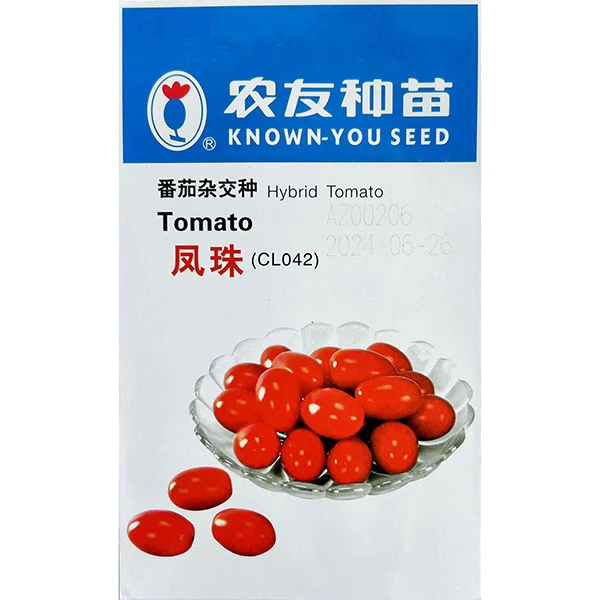 农友凤珠韩蜜樱桃小番茄种子红色圣女果西红柿种子耐枯萎皮薄味甜