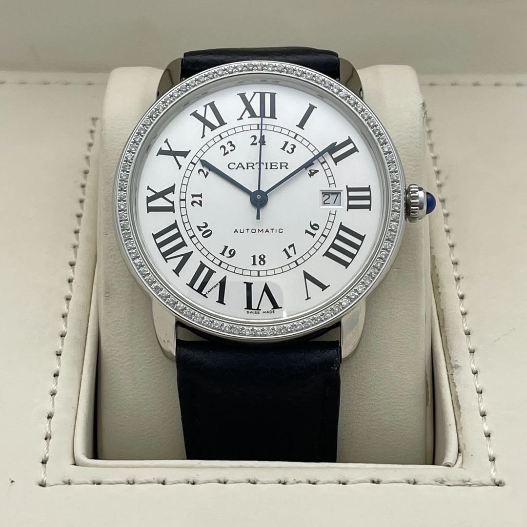 95新 Cartier/卡地亚 伦敦/A82801/自动机械/42mm/工价29100