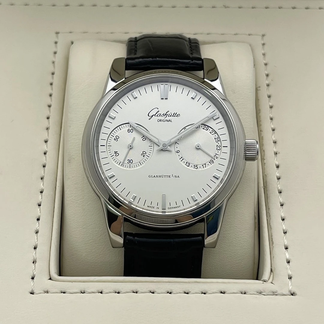 95新 Glashutte/格拉苏蒂 议员/A82623/自动机械/40mm/工价45000