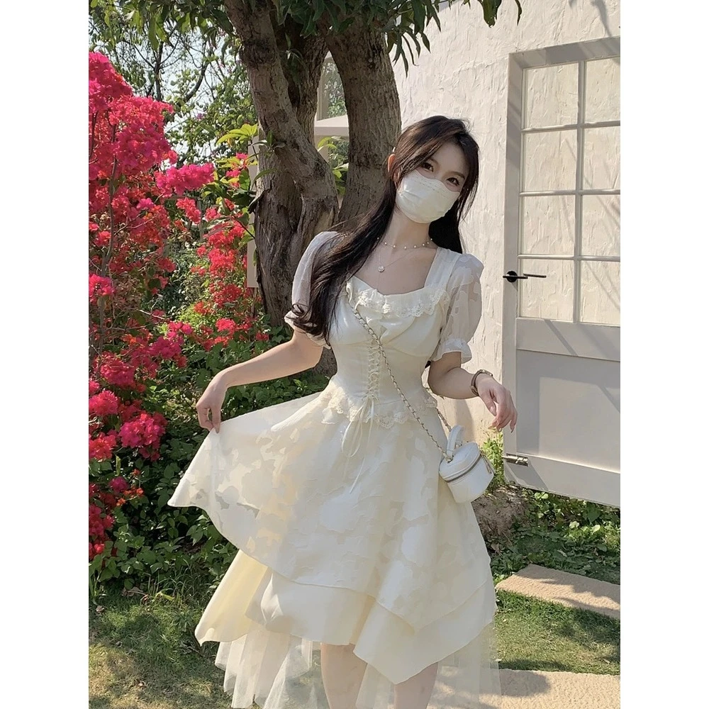 A1241-1250甜美辣妹春夏款连衣裙小个子时尚女装(直播间下单)