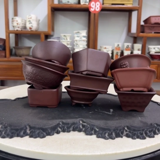 紫砂花盆瑕疵10-。。。。。