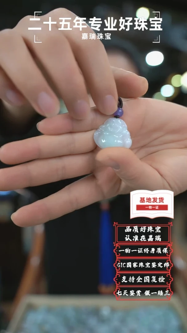 【闪购商品】翡翠吊坠(赠链)未镶嵌4