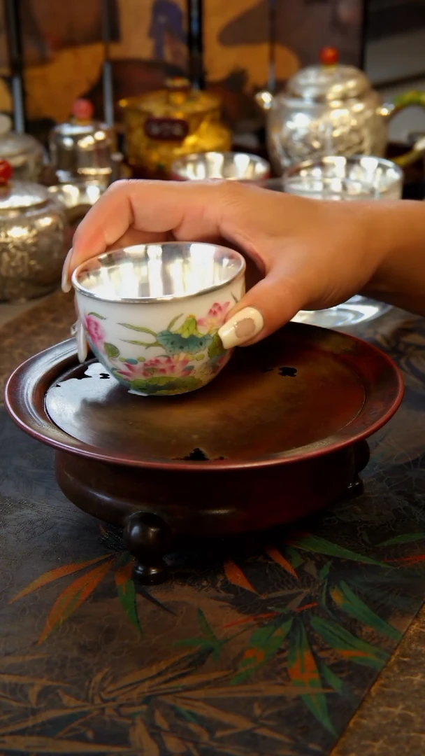 【闪购商品】盛唐工坊 足银999瓷包银