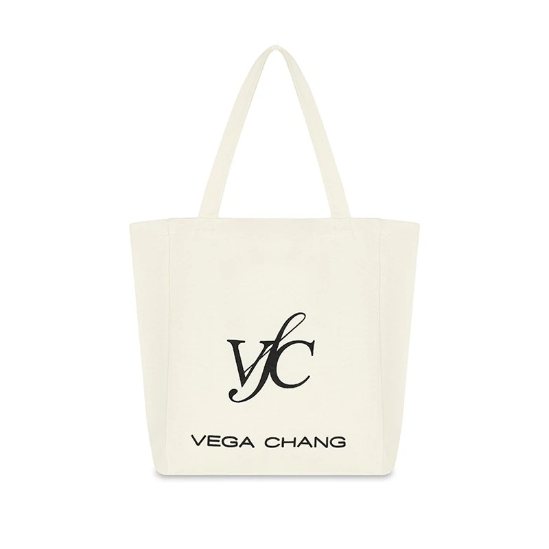 VEGA CHANG自重小容量大简约风便携时髦简洁通勤百搭实用帆布袋