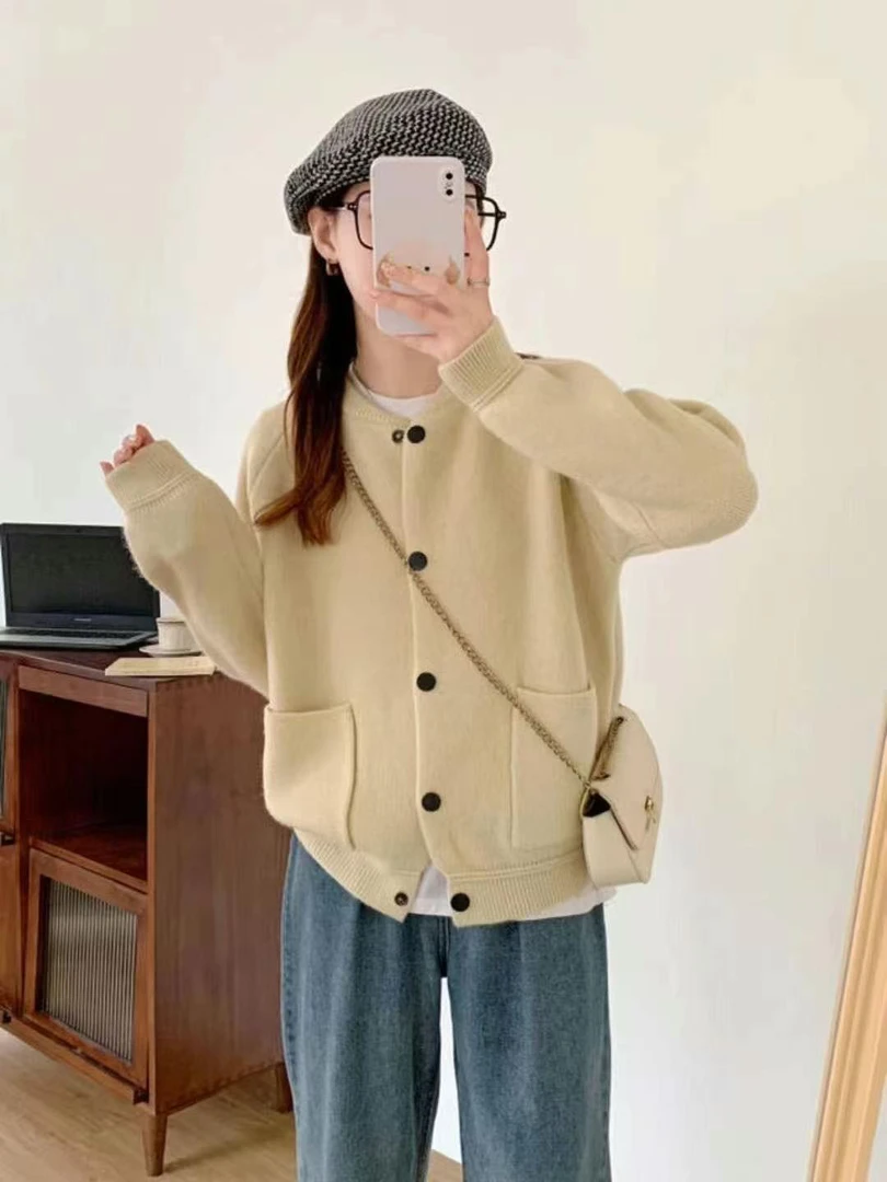 涂豆儿家001-050设计感针织衫时尚休闲