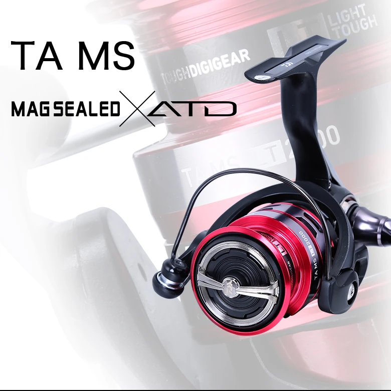 达亿瓦20款TA MS LT纺车轮钓鱼线轮防海水钓远投路亚轮轻量化渔轮