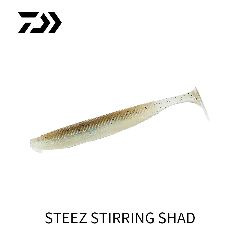 达亿瓦STEEZ STIRRING SHAD 软虫路亚假饵蠕虫型仿真软饵野钓鲈鱼