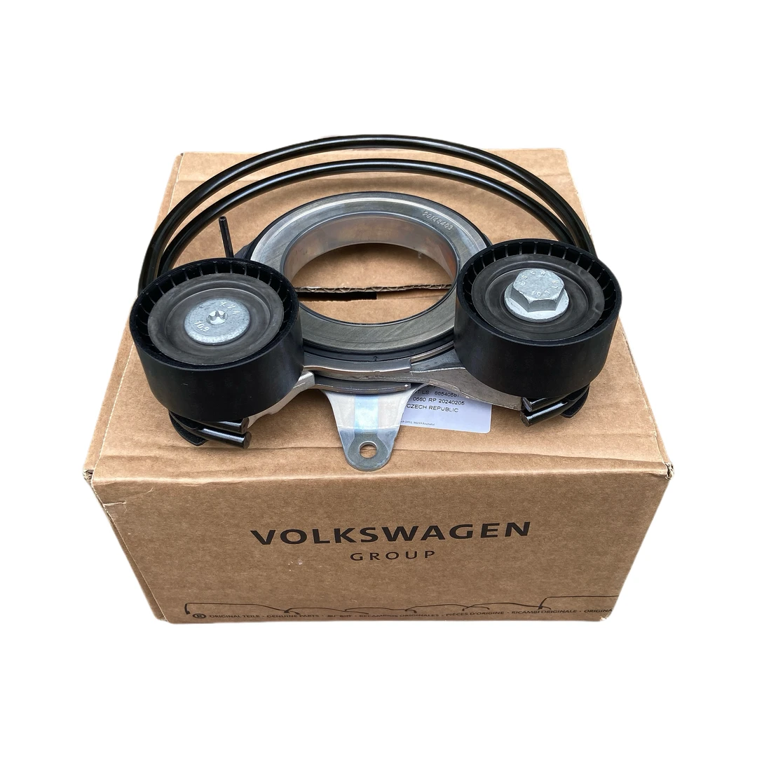 奥迪A4L B9 A6L C8 Q5L 12V轻混发动机皮带 涨紧器原厂专用正品