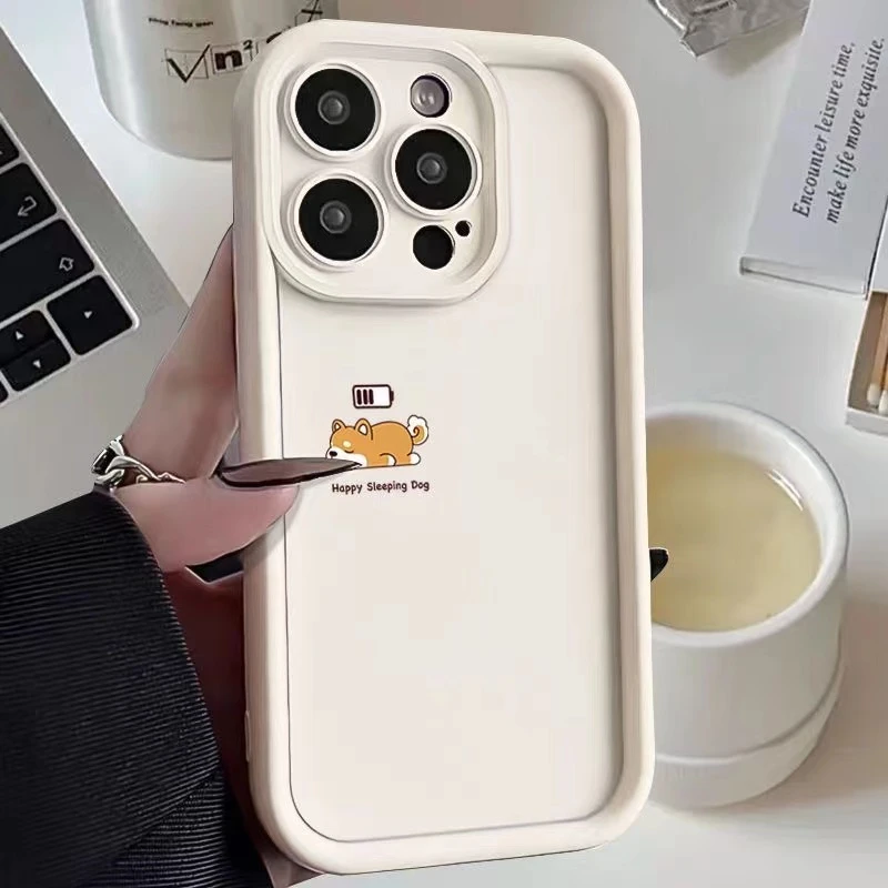 睡觉柯基适用苹果15/14promax手机壳13全包12华为/oppo/小米/vivo
