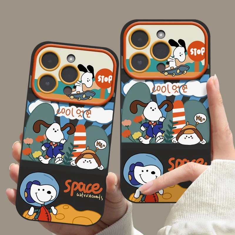 史努比适用苹果15/14promax手机壳13全包12华为/oppo/小米/vivo