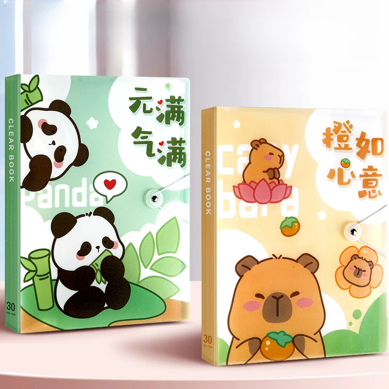 真彩学生专用a4试卷收纳册收纳袋文件夹资料册透明插页收集册A160