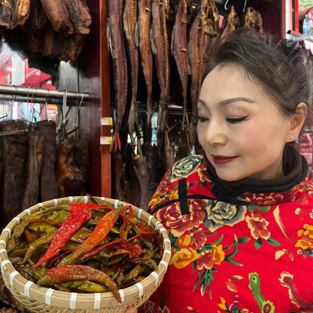 【土姐姐】湘西沅陵农家老坛手工酸辣椒500g/包 酸辣爽口 两袋包邮