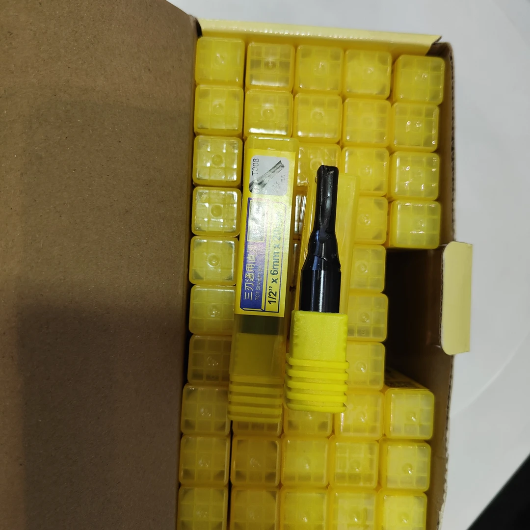 全屋定制工厂开料虎鲨川木6MM20刃长整盒12一支