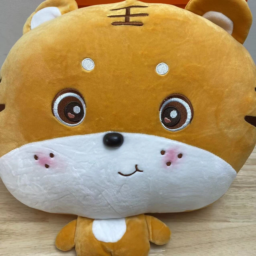 萌虎玩偶速热热水袋充电暖水袋没有水学生用冬天暖脚usb