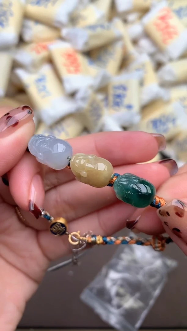 【闪购商品】翡翠手绳银S925镶嵌一