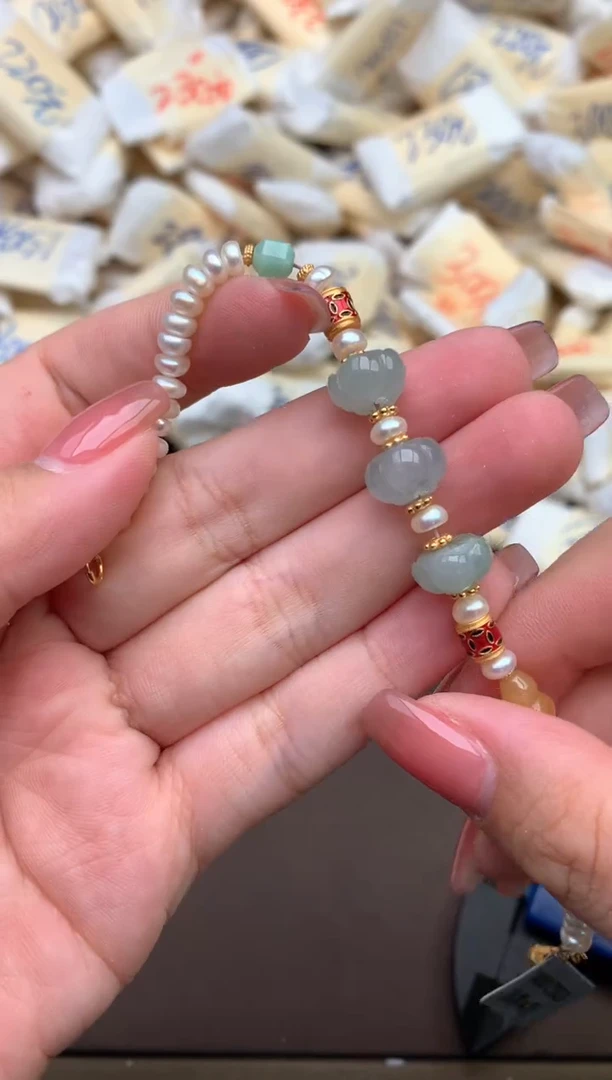 【闪购商品】翡翠手链银S925镶嵌一