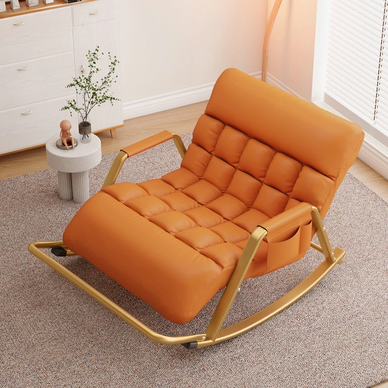 三防科技布懒人沙发客厅摇摇椅躺椅北欧阳台休闲椅