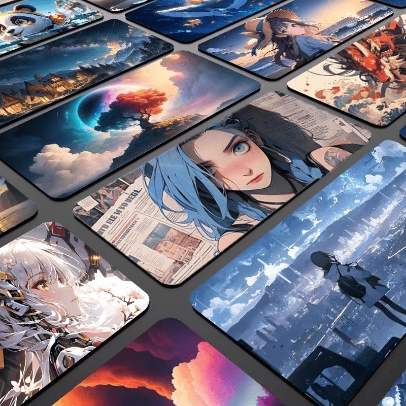 暴走萝莉金克丝鼠标垫超大号英雄联盟电脑专用键盘垫桌垫新款