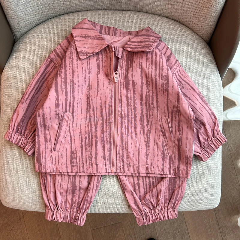 【防水满印套装 小乐妈咪】婴儿童上衣服男童宝宝开衫外春装秋i20