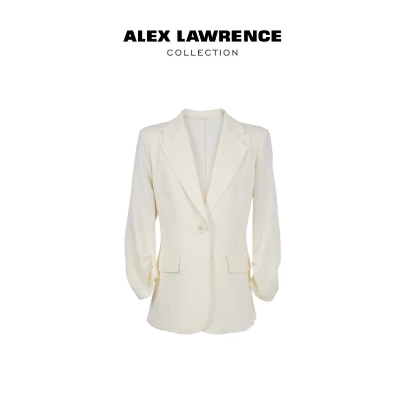ALEXLAWRENCE/埃里克斯劳伦斯女式西装外套1180115休闲