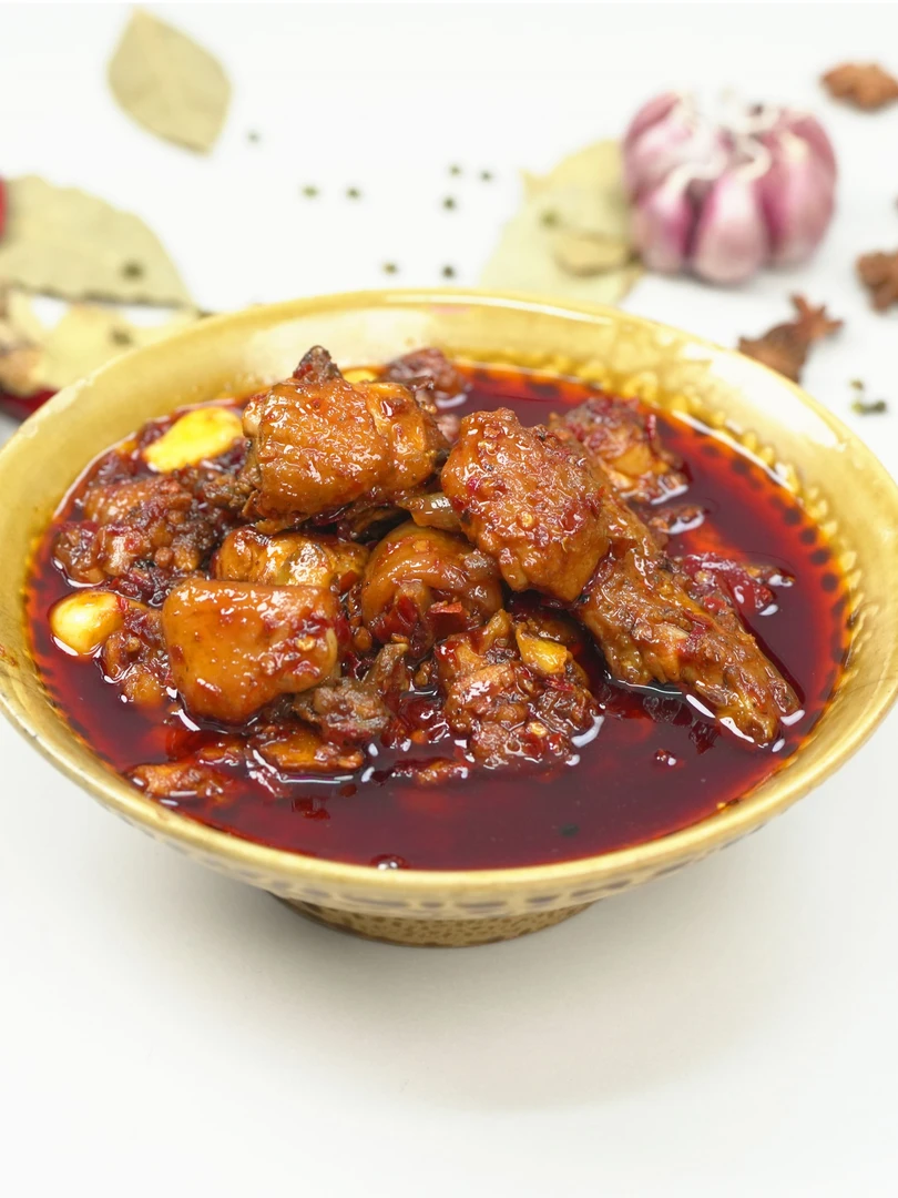 二斤装贵州特产辣子鸡麻辣鲜香开胃入味零食香辣新鲜鸡爪鸡脚做法