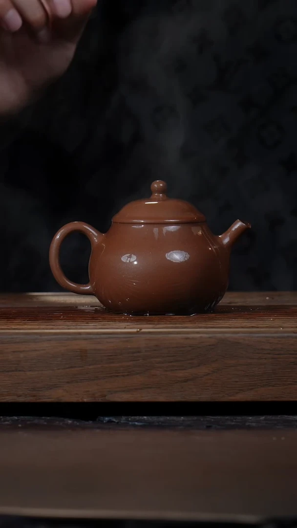 【闪购商品】紫砂茶壶紫泥   潘壶