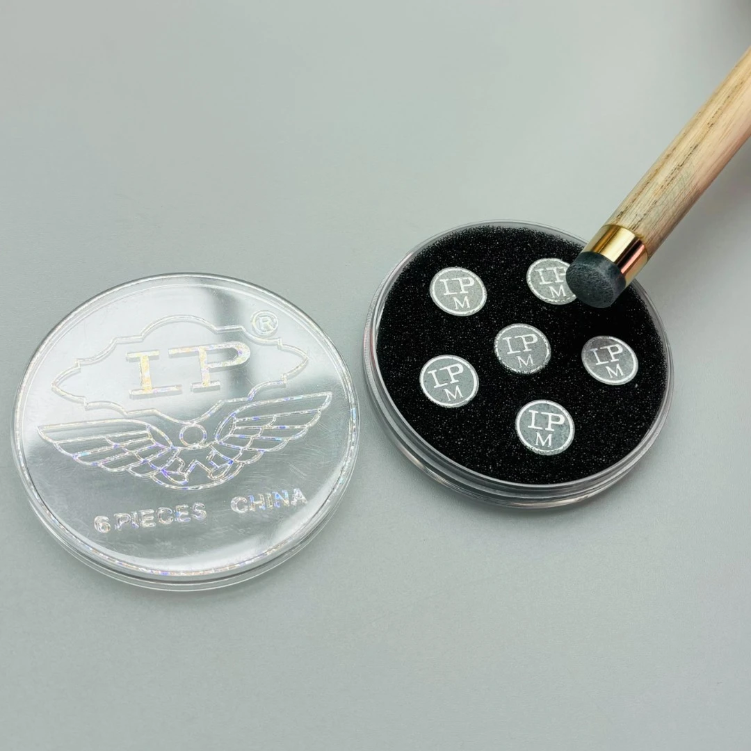 LP三代皮头专业台球杆桌球杆皮头小头11mm斯诺克杆头枪头台球用品