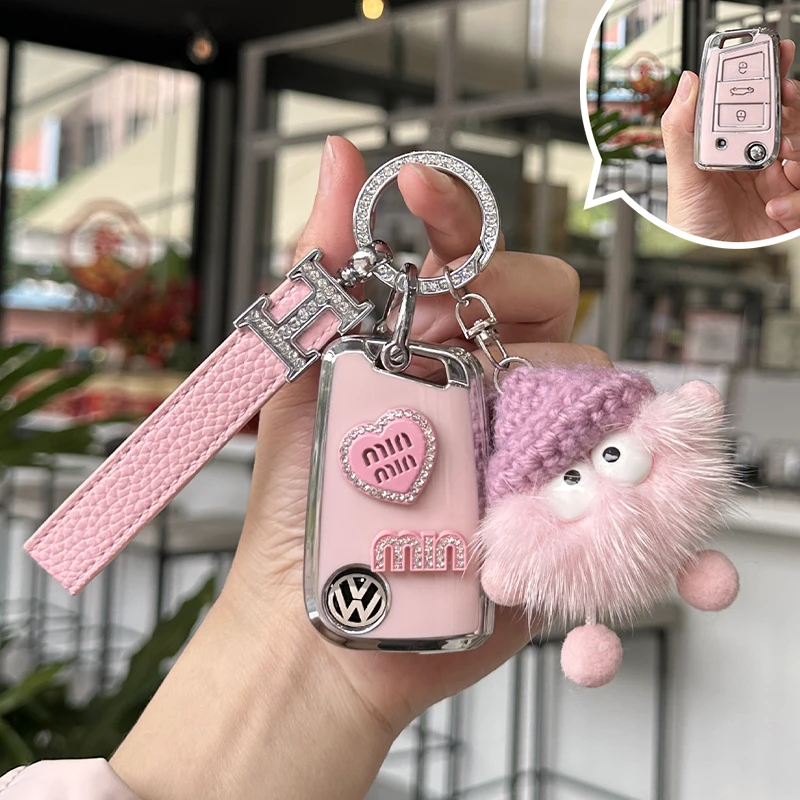 大众速腾钥匙套宝来迈腾凌渡车途观L朗逸帕萨特途岳高尔夫7探岳CC