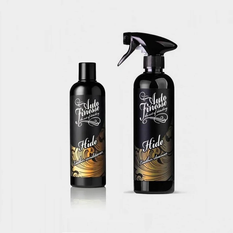 英国AutoFinesse 皮革清洁剂 养护剂 Hide Cleanser Conditioner
