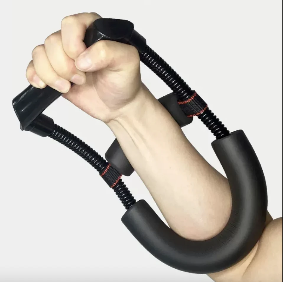 腕力器前臂握力器专业羽毛球投篮练手力掰手腕小臂力量训练器可调