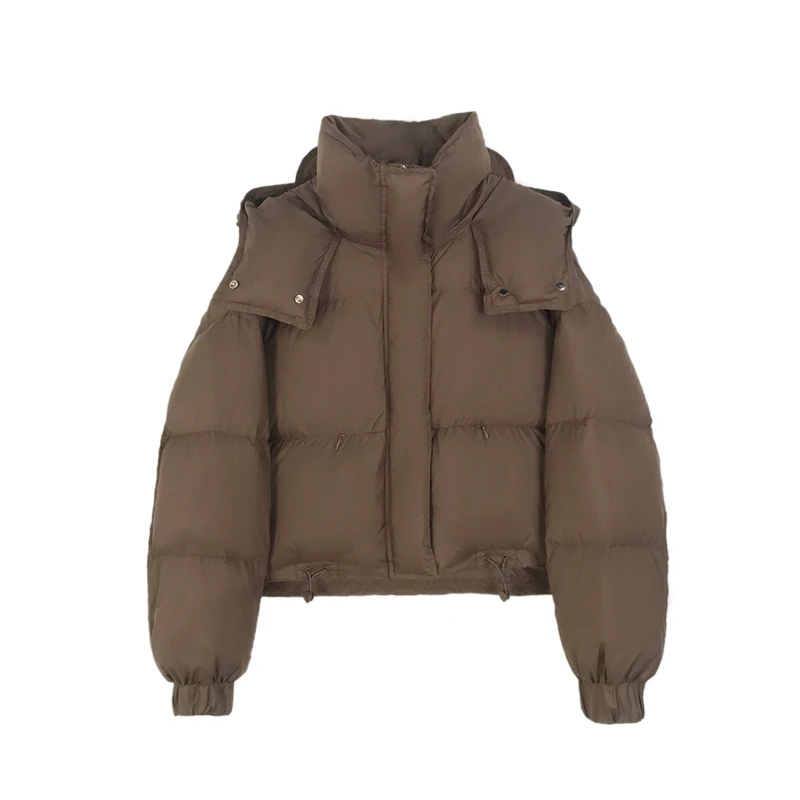 【丽公主】新款肯豆风90白鸭绒短款231190