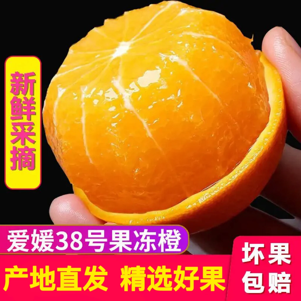 【申通快递  逗哏儿王姐甄选】四川眉山爱媛果冻橙 7.5斤4.5斤3斤