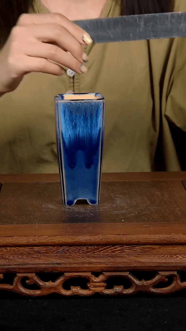 【闪购商品】紫砂20CM以下紫砂 釉盆内口径4.5/10.5