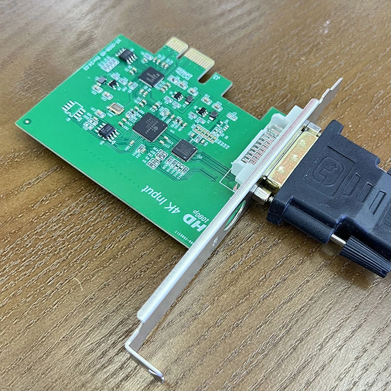 中维图4K-990pcie高清视频采集卡图像卡hdmiDVIdp医疗影像直播ps5