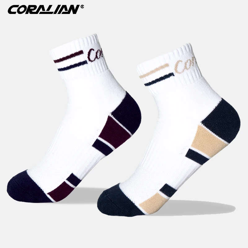 2024可莱安羽毛球运动袜子韩国男女透气柔软棉质加厚毛巾底跑步袜