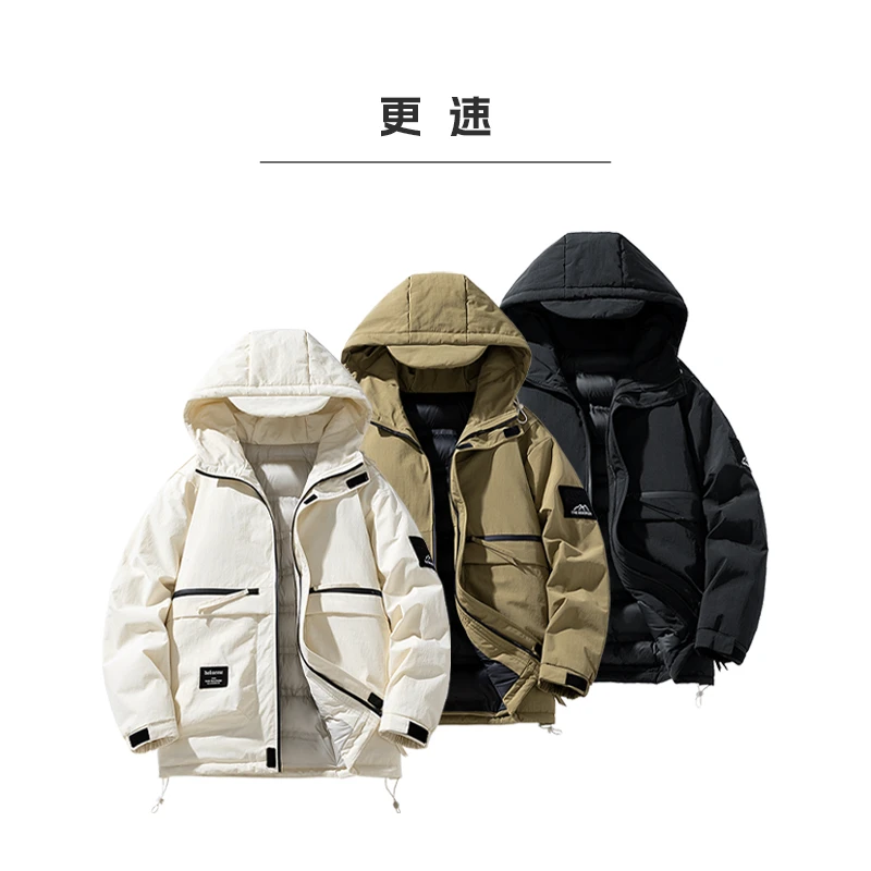 RENEW SPEED/更速多口袋棉衣冬季2023新款工装加厚保暖棉服8109