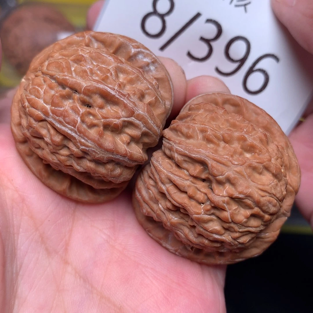 文玩核桃把件全品球白38