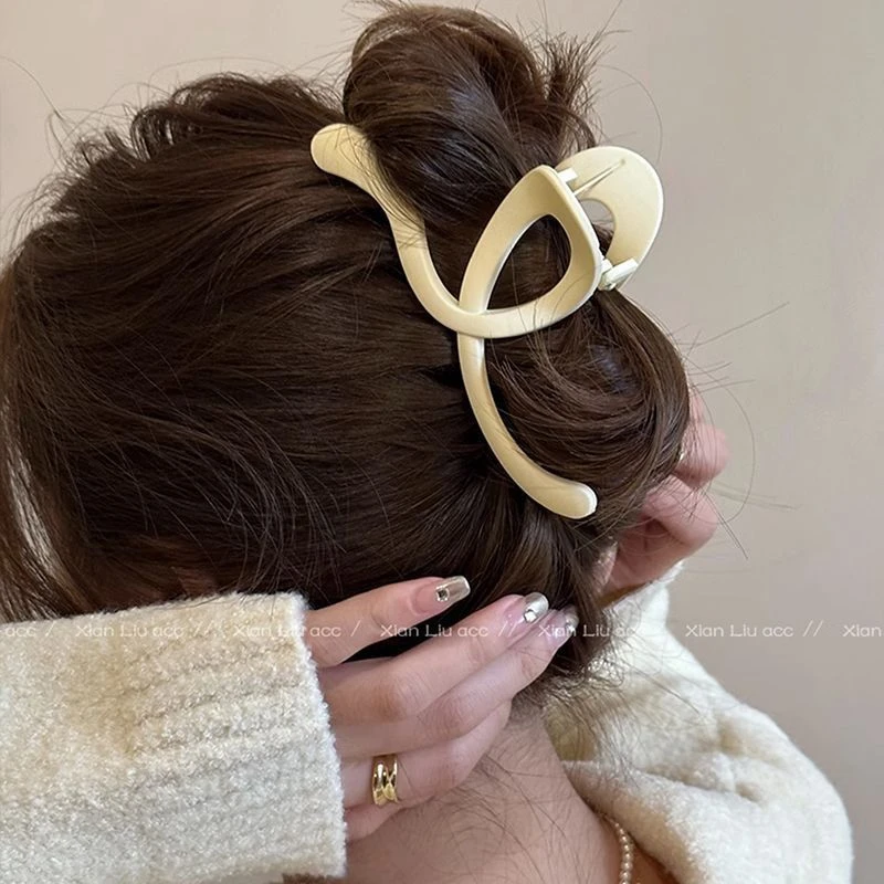 抓夹大号女春夏气质后脑勺鲨鱼夹盘发夹发饰品发卡盘头发抓夹网红