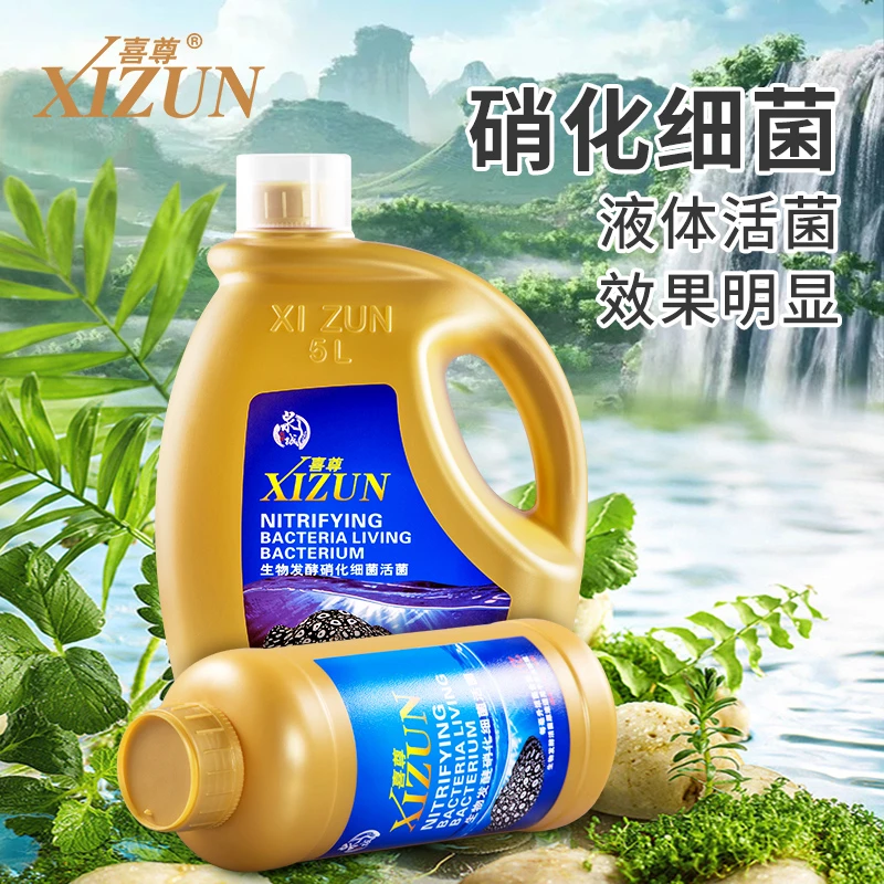 XIZUN/喜尊硝化细菌鱼缸换水消化细菌观赏热带鱼通用品净化水剂
