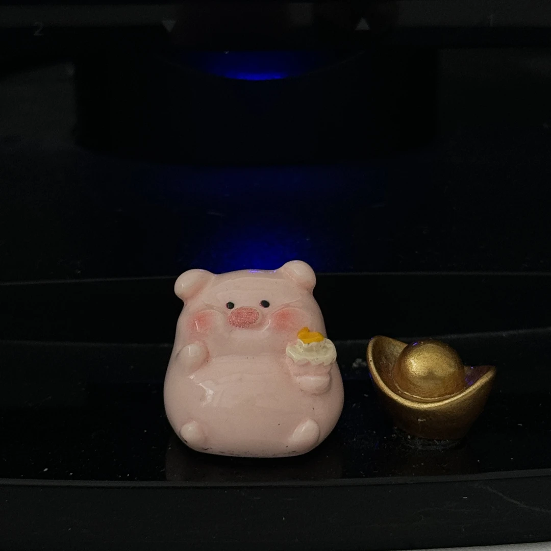 「云朵er」可爱猪对对碰diy模型玩具