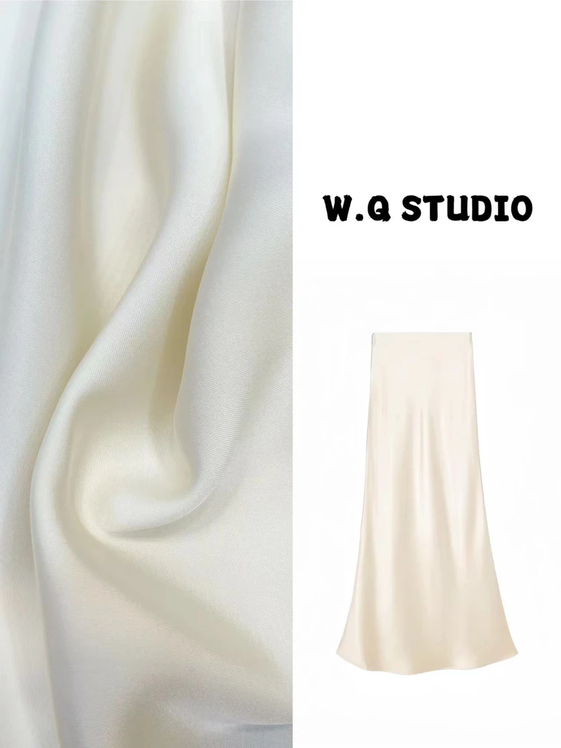 W.Q 晚晴 【缎光珠】长裙