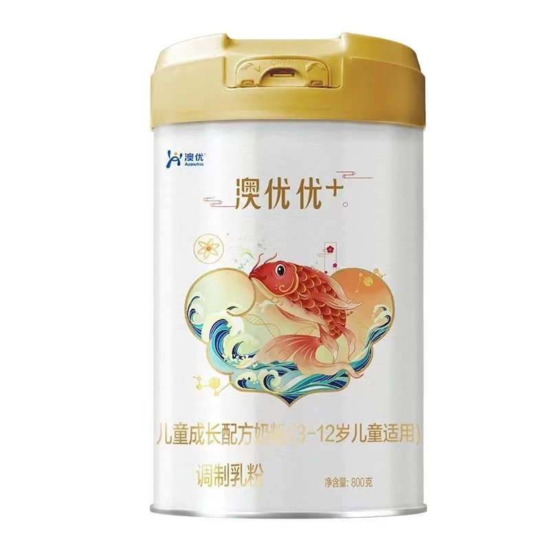 澳优优+营养奶粉奶粉宝宝奶粉婴儿儿童钙铁调制蛋白质适合金装