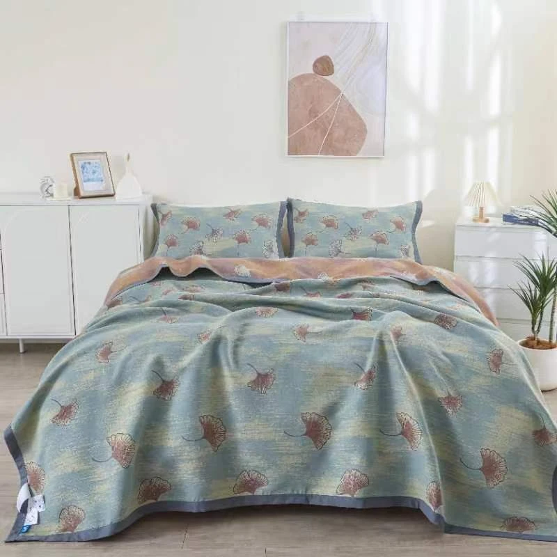 【TENGYE】2.3*2.5高织精梳纱天丝莱赛尔亲肤透气床盖——罗伊