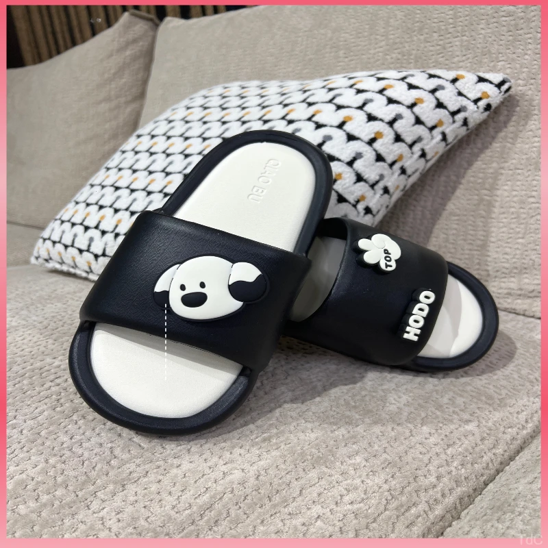 夏季男士时尚软底简约百搭双色防臭居家耐磨防滑底凉拖鞋EVA舒适